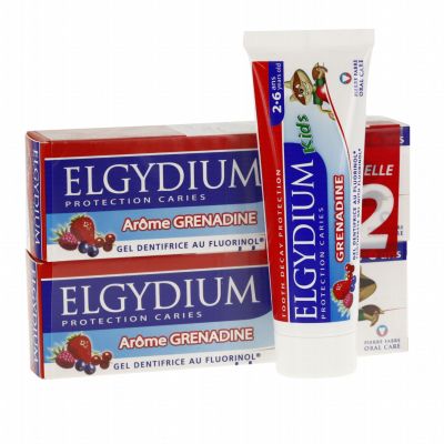 Elgydium lot de 2 grenadine