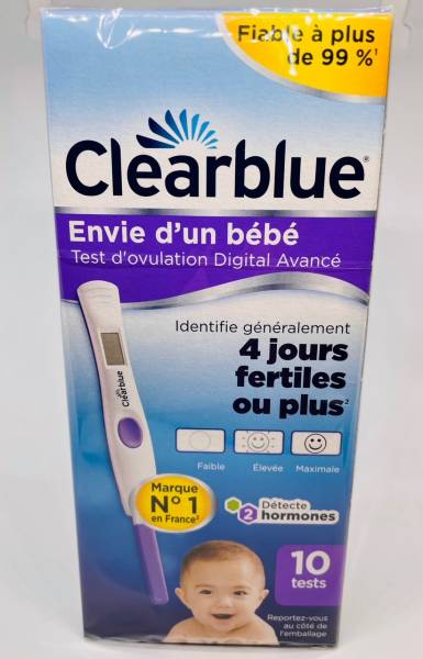 test d'ovulation 4 jours ou 2 jours clear bleue marseille