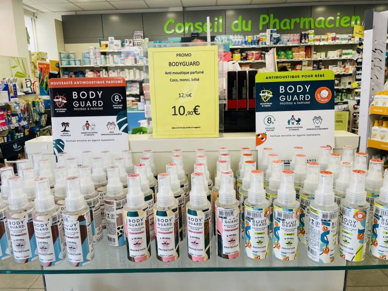 anti moustique parfumés en pharmacie