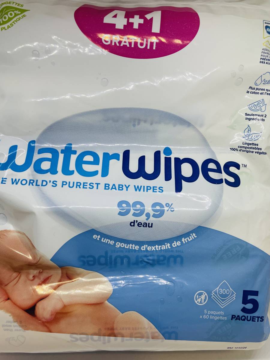 Water wipes lingettes a l'eau en pharmacie