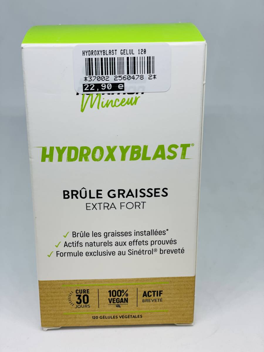 Hydroxyblast brule graisses extra fort en pharmacie