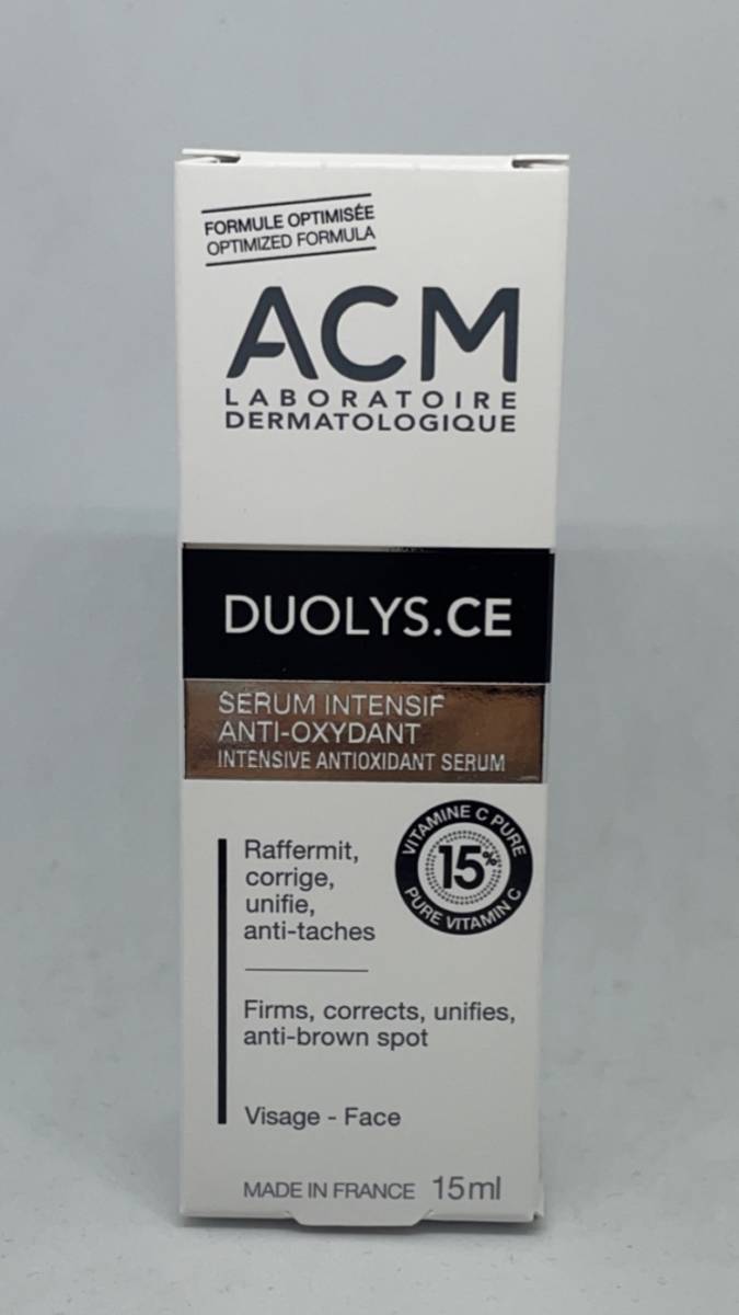 ACM sérum intensif anti-oxidant DUOLYS . CE