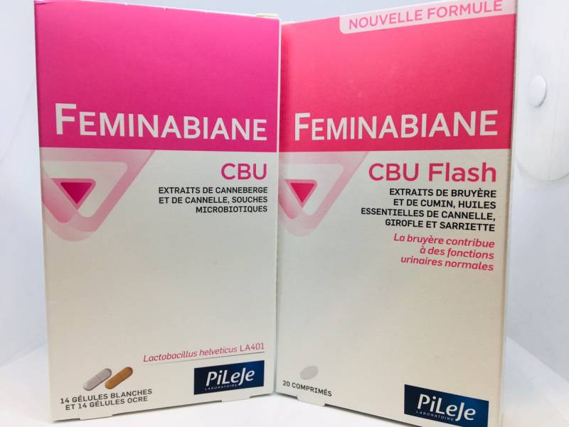 Feminabiane CBU et CBU flash en pharmacie probiotique