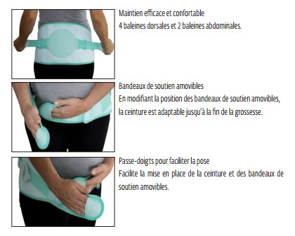 CEINTURE LOMBAIRE femmes enceinte adaptable à marseille
