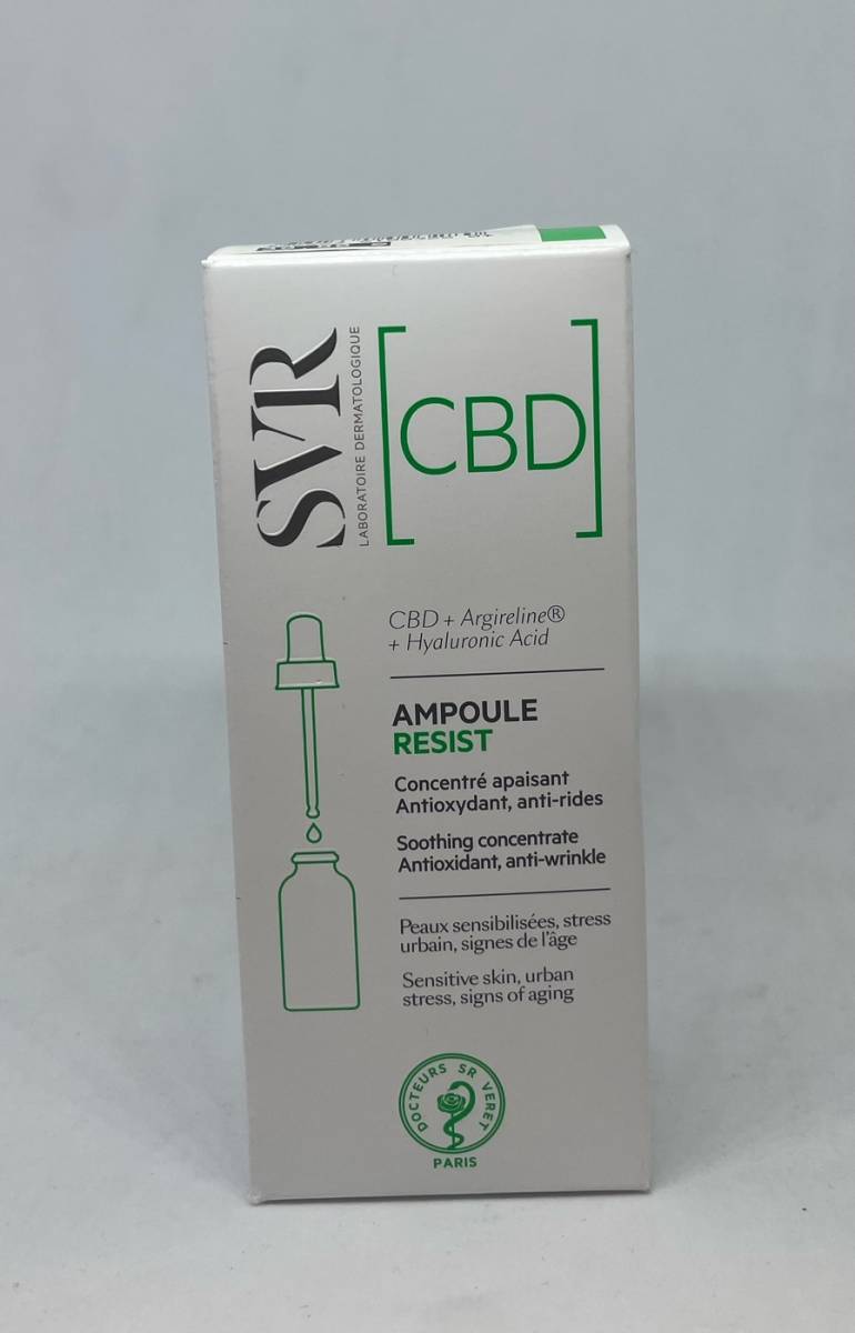 SVR CBD ampoul resist bi serum en pharmacie