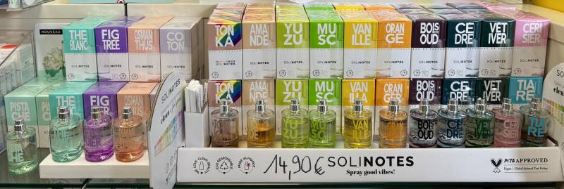 Parfums SOLINOTES 50ml en pharmacie 