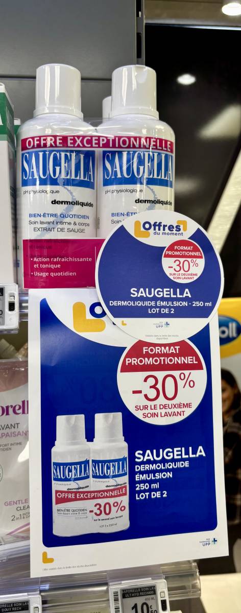 saugella OFFRe en pharmacie