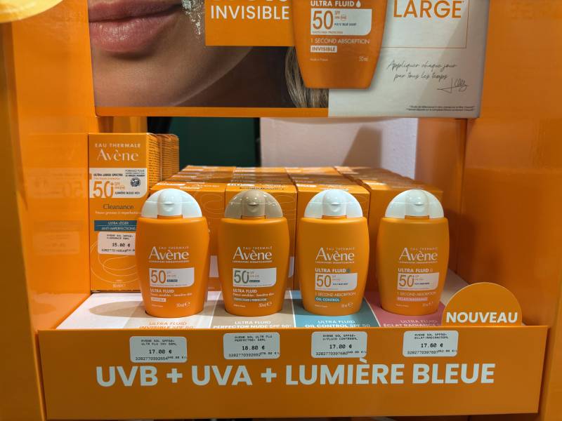 UVB+UVA+ LUMIERE BLEUE