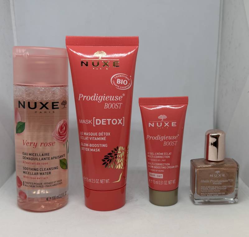 4 produits que l'on retrouve dans la trousse 