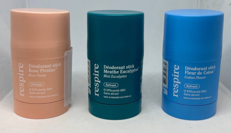 Déodorants sticks 