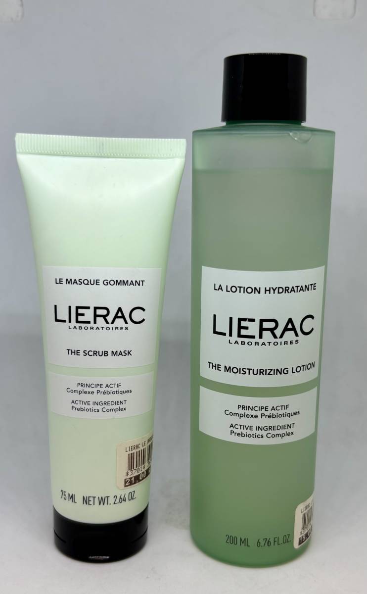 LIERAC MASQUE GOMMANT / LOTION HYDRATANTE 