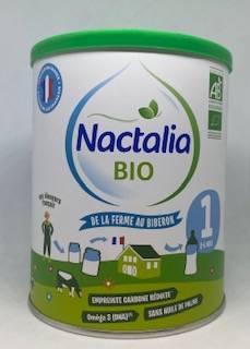 Nactalia Bio lait en poudre pharmacie du 13012 Marseille