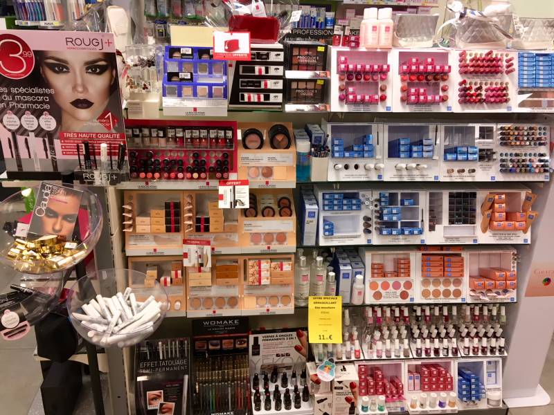 rayon maquillage pharmacie du petit bosquet marseille