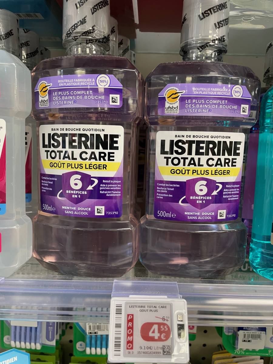listerine promotion a marseille