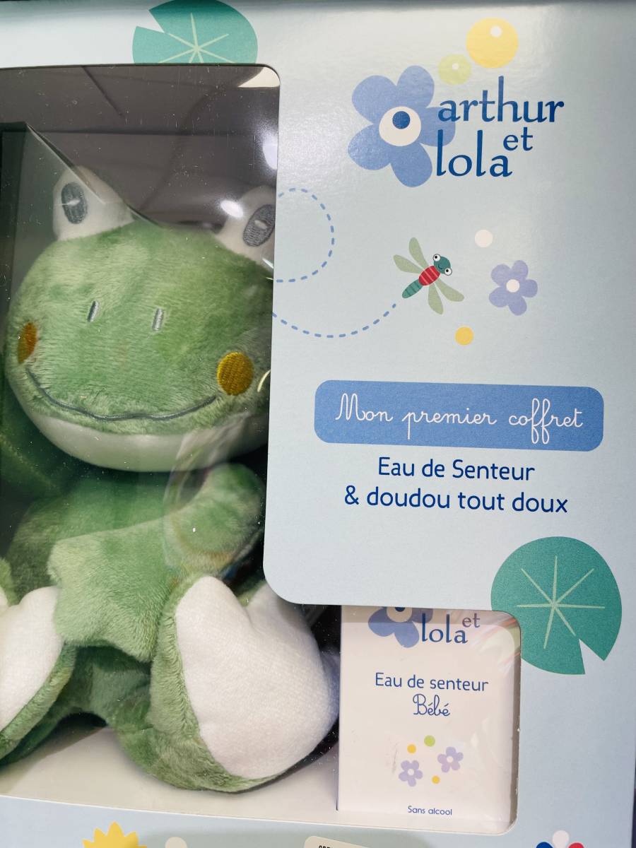 arthur et lola eau parfumée grenouille