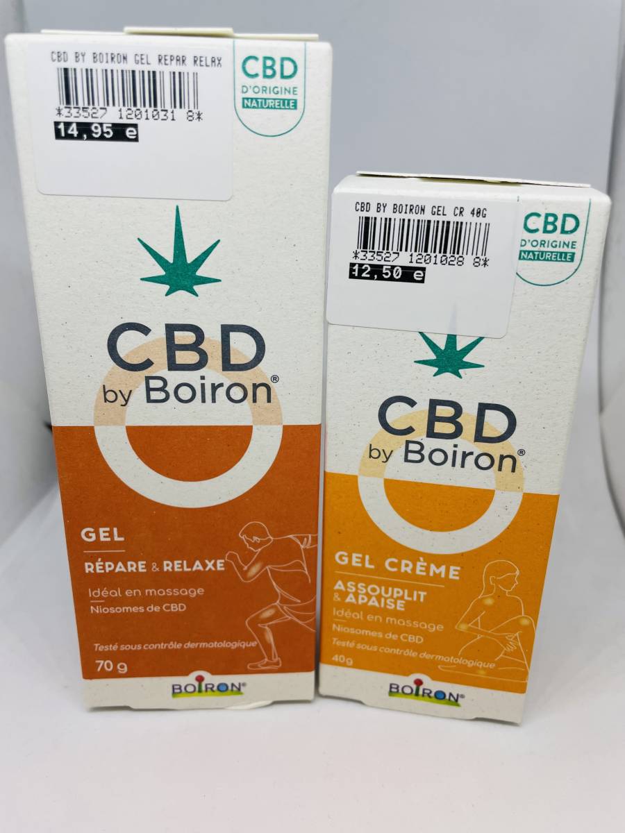 gel et gel crème massage au CBD a marseille