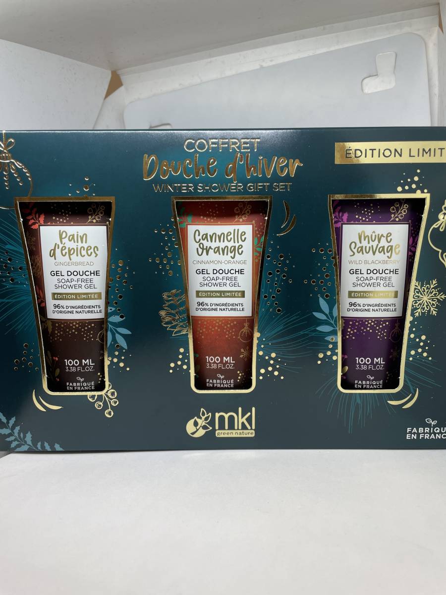 COFFRET gel douche bio HIVER mkl en pharmacie