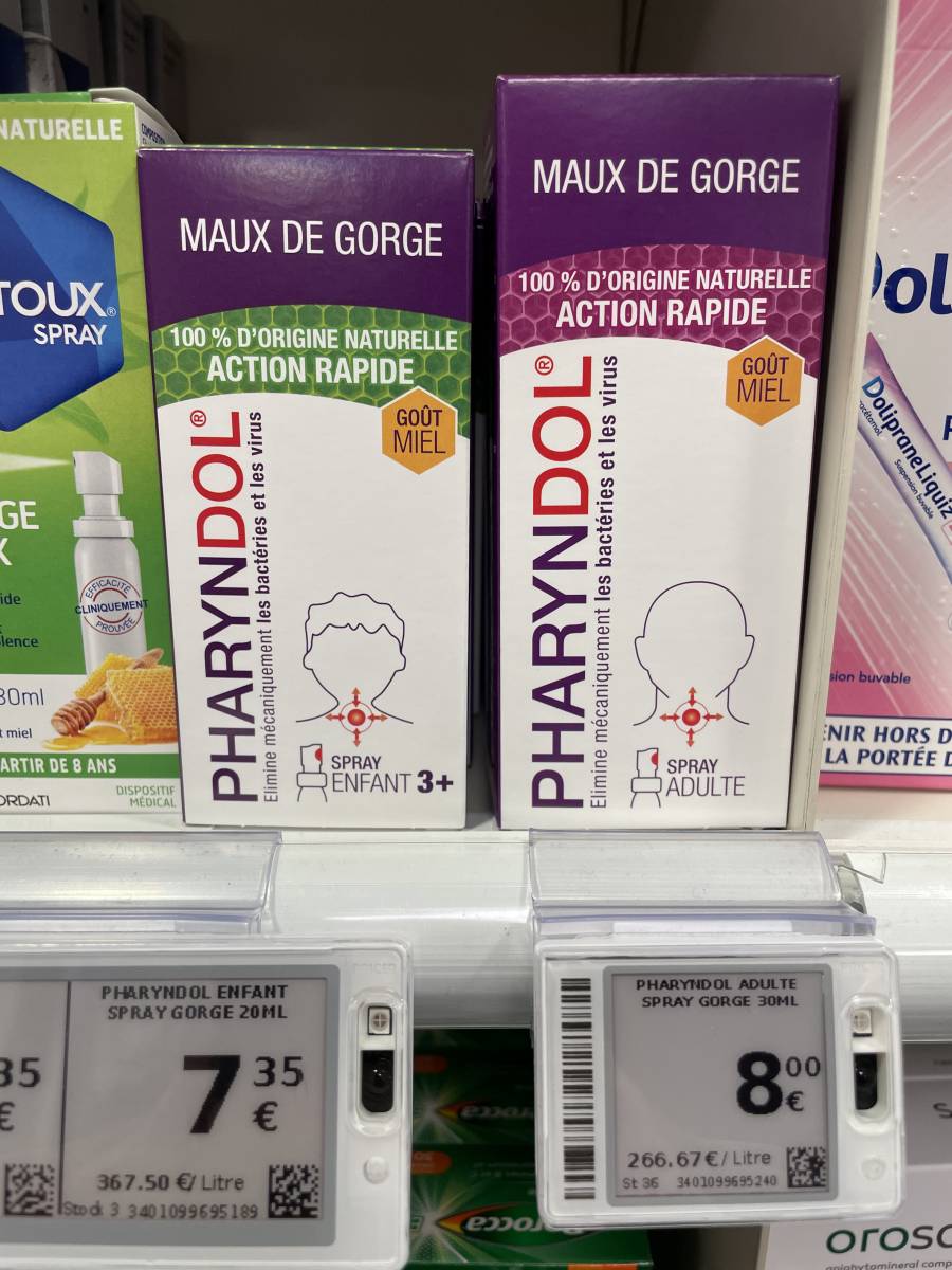 Pharyndol prix pharmacie