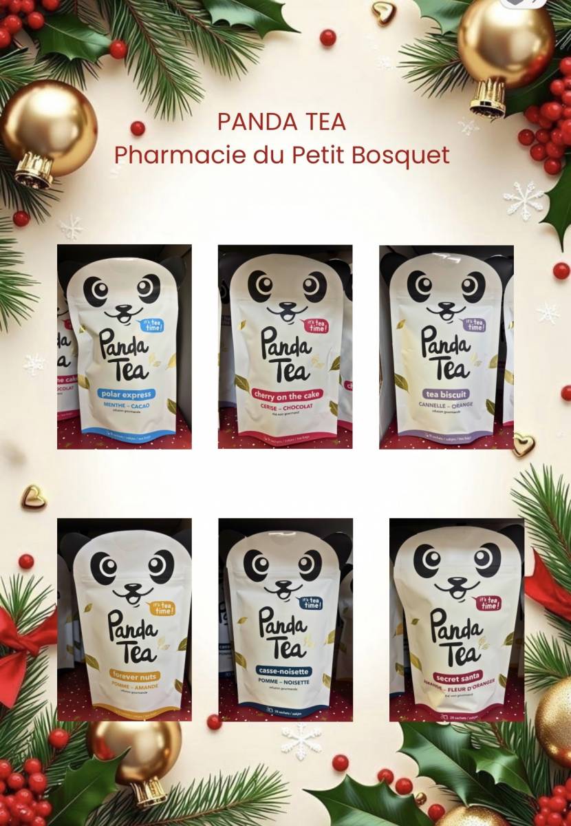 SACHETS DE THE PANDA TEA  DISPONIBLE PHARMACIE MARSEILLE 13012
