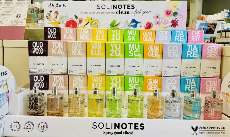 parfums SOLINOTES 50ml en pharmacie