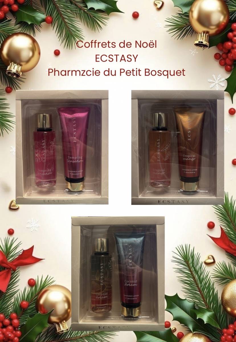 COFFRETS DE NOEL ECSTASY PHARMACIE PANETTA 13012