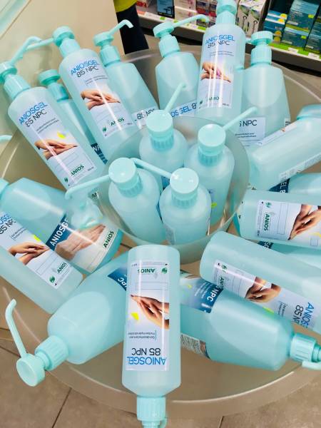 aniosgel desinfectant mains à marseille