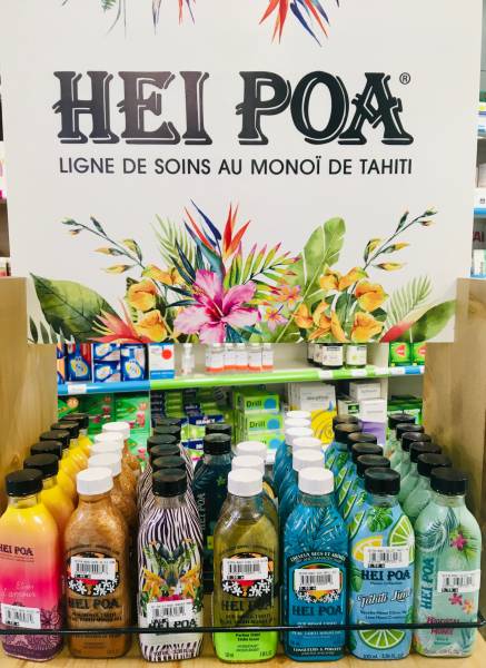MONOI de tahiti HEI POA à marseille