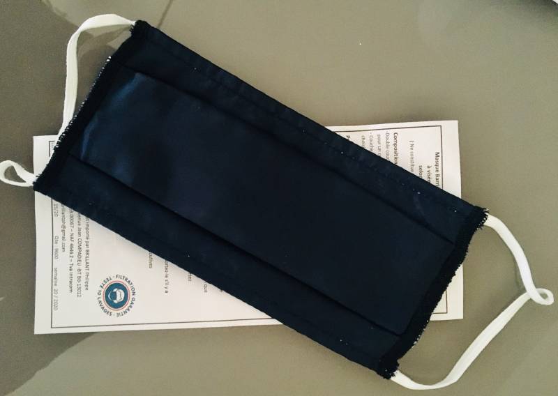 masques lavables réutilisables