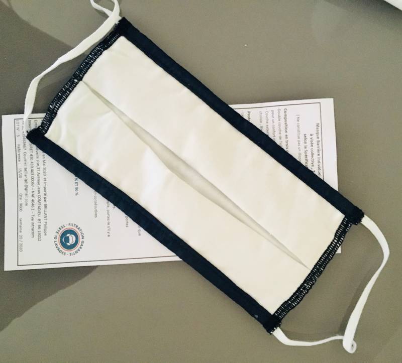 Masques réutilisables à marseille