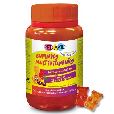 PEDIAKID GUMMIES multivitamines oursons gommes