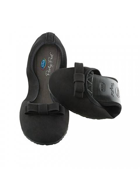 Ballerines de couleur noire, facilement transportables pour vous accompagnertout au long de votre jounée