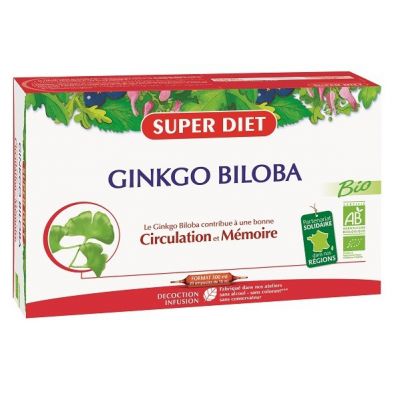 Ginkgo biloba bio superdiet à marseille