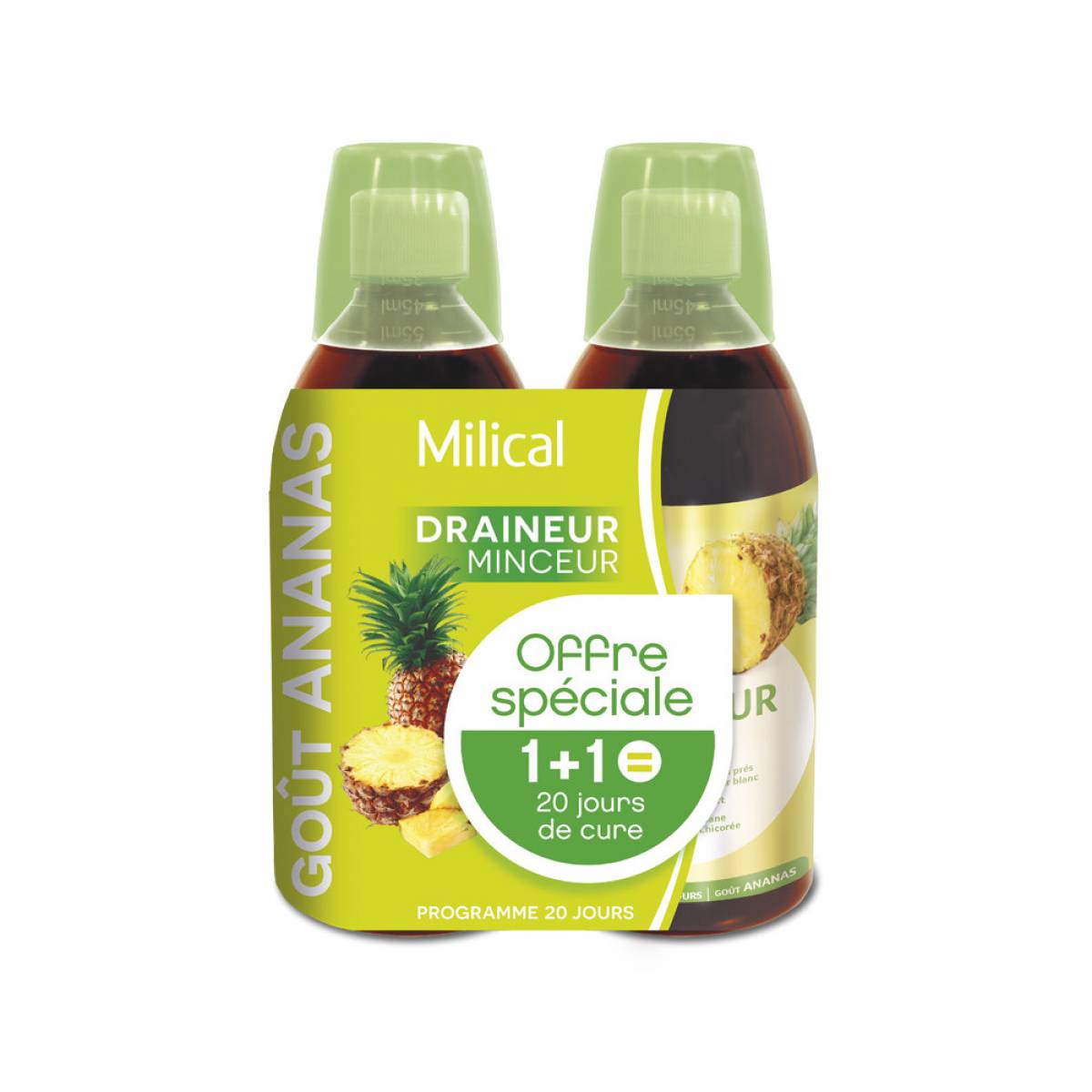 MILICAL draineur en pharmacie