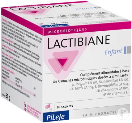 lactibiane référence enfant pileje