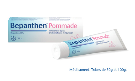 bepanthen pommade bébé